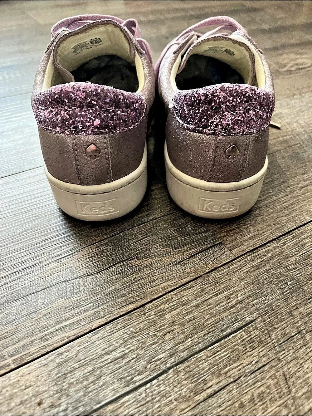 Keds Keds x Kate Spade New York Champion Glitter Sneakers Purple size 9.5